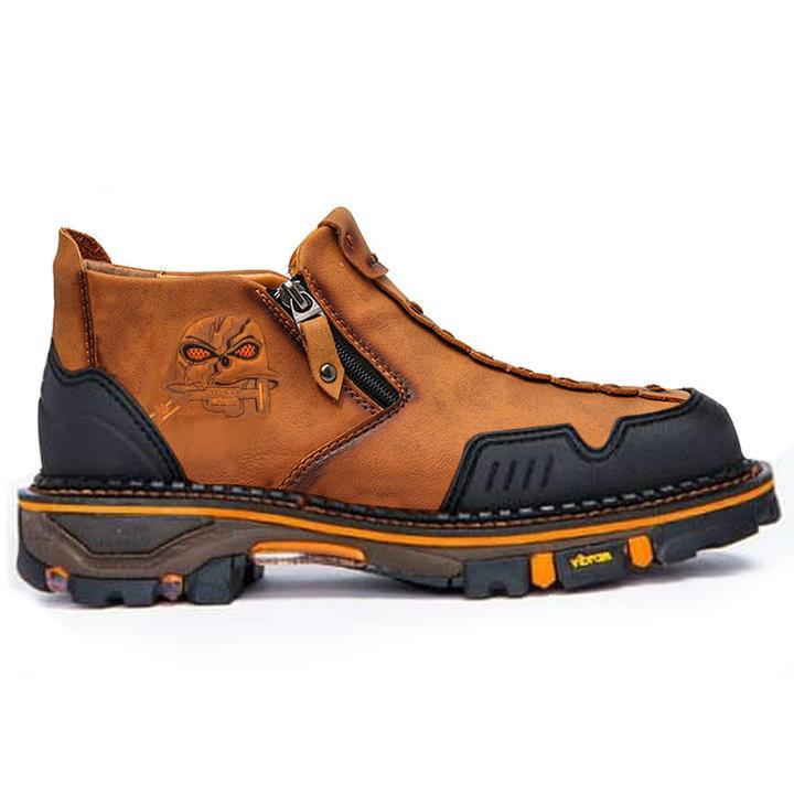 Men's Dr Martens Boots Halloween Skull Booties