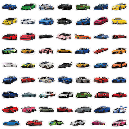 60 New Personalized Sports CAR CAR Graffiti Stickers