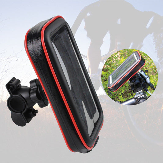Rainproof TPU Touch Screen Cell Bike Phone Bag Holder Cycling Handlebar Bags Frame Pouch Case