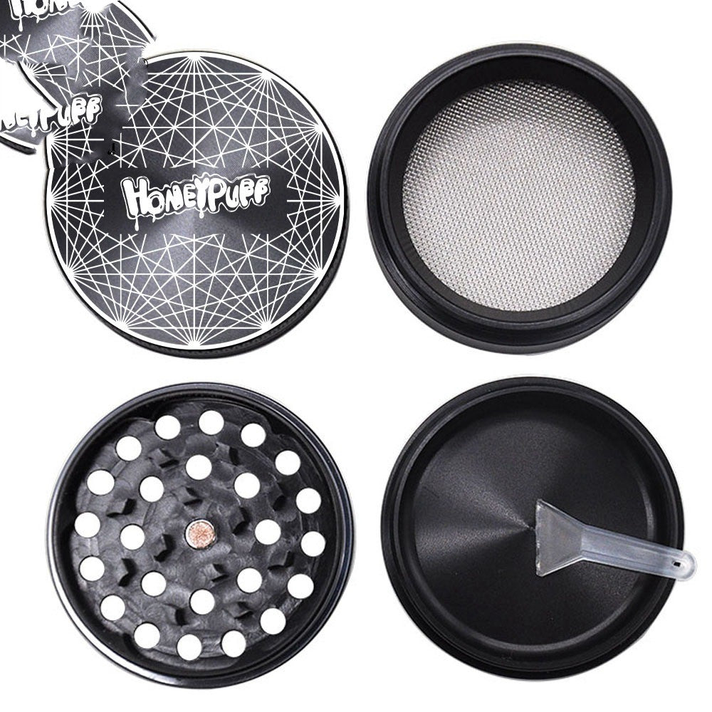 Four - layer aluminum alloy grinder