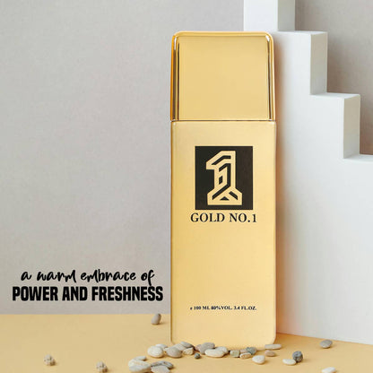 MYS Wholesale Inc - Gold No.1  Spray Cologne Eau De Parfum for Men