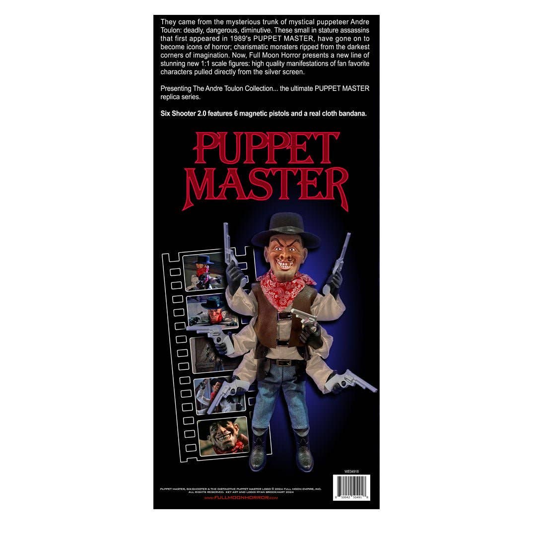 Full Moon Features - The Andre Toulon Puppet Master Replica Collection - SIX SHOOTER