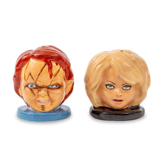 Toynk - Childs Play Chucky Bride Salt & Pepper Shaker Set