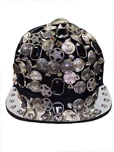 Cap Zone - Punk Rock Heavy Metal Studded Snapback