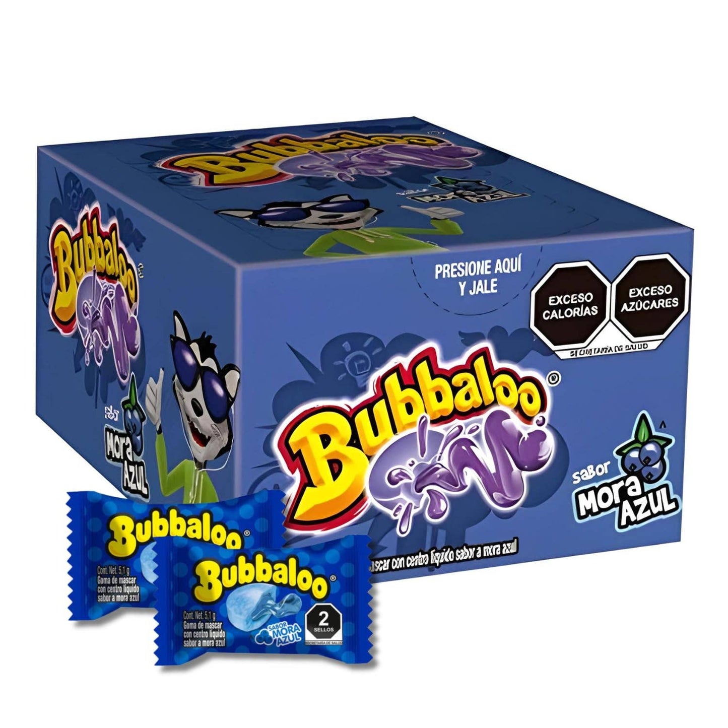Food Crush Corp - Bubbaloo Mint Chewing Gum Mexican Candy (Cases of 47)