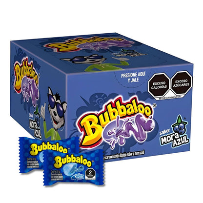 Food Crush Corp - Bubbaloo Mint Chewing Gum Mexican Candy (Cases of 47)