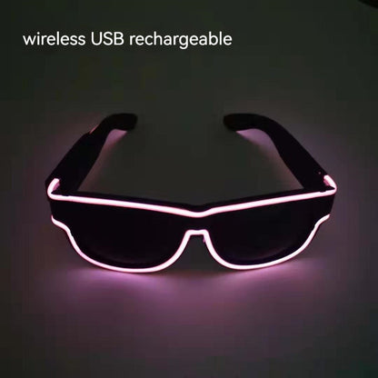 Luminescent Light Luminous Glasses Party Supplies