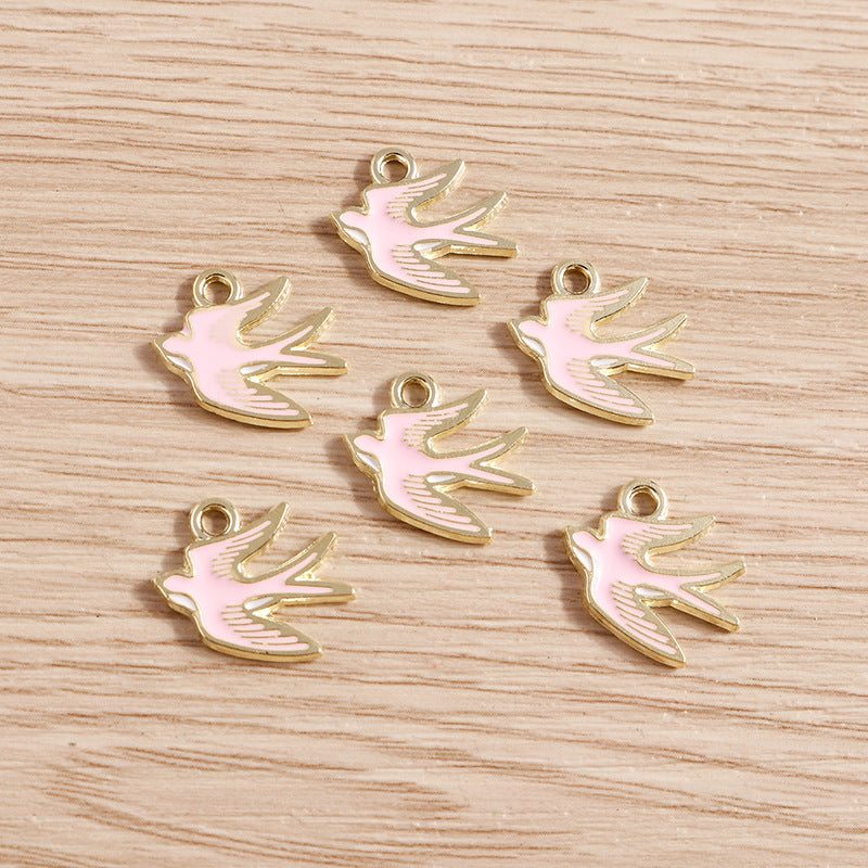 Cartoon Swallow Bird Animal Pendant Jewelry