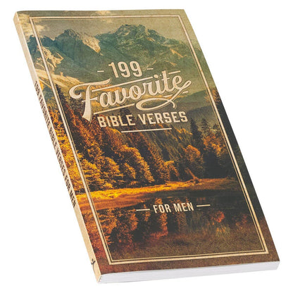 Christian Art Gifts - 199 Favorite Bible Verses for Men Softcover