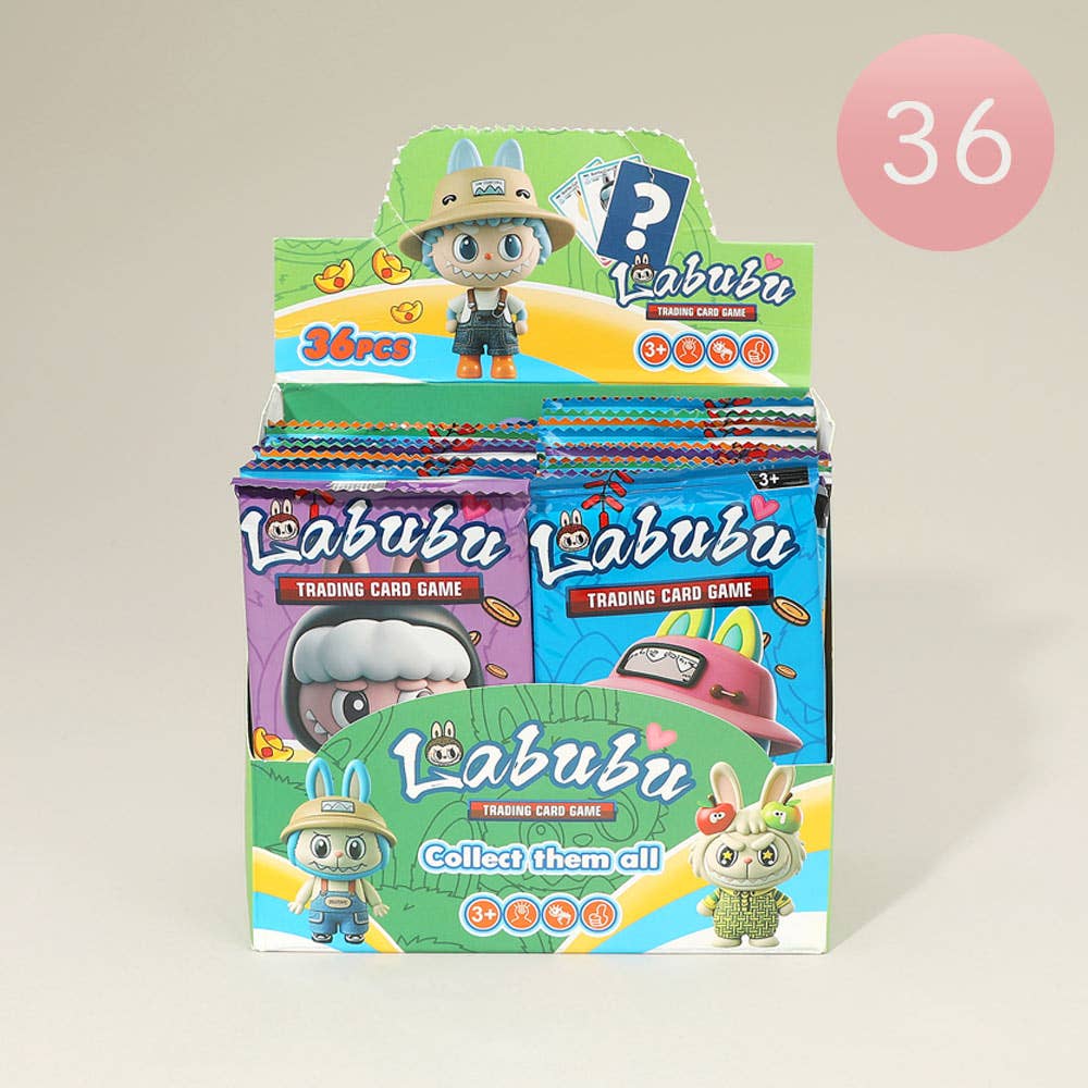 Sensibling Corp. - 36PCS - Monster Bunny Trading Game Collection Cards