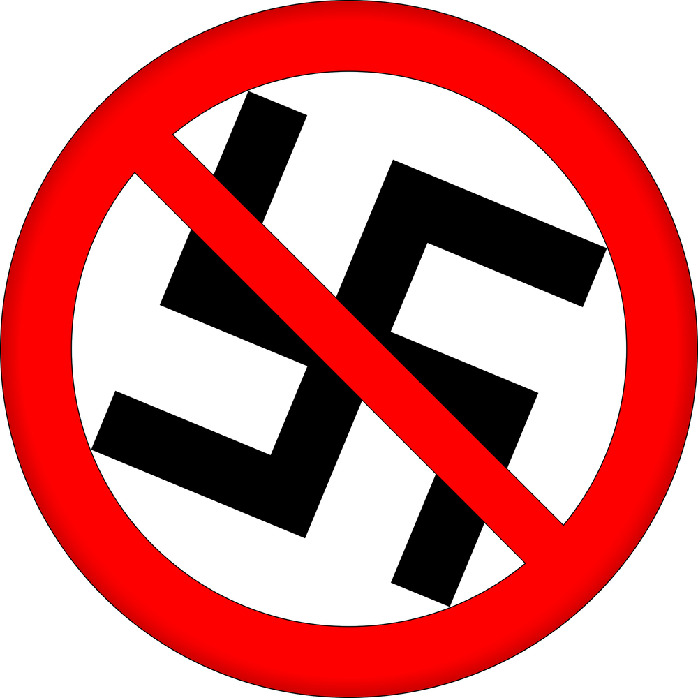 Square Deal Recordings & Supplies - Magnet - Anti-Nazi / Anti-Swastika