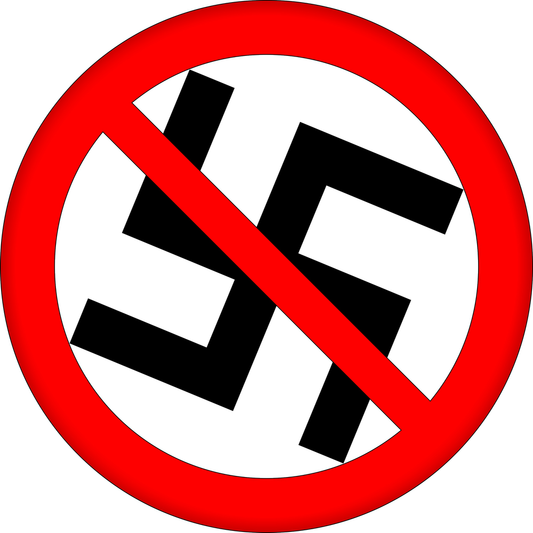 Square Deal Recordings & Supplies - Magnet - Anti-Nazi / Anti-Swastika