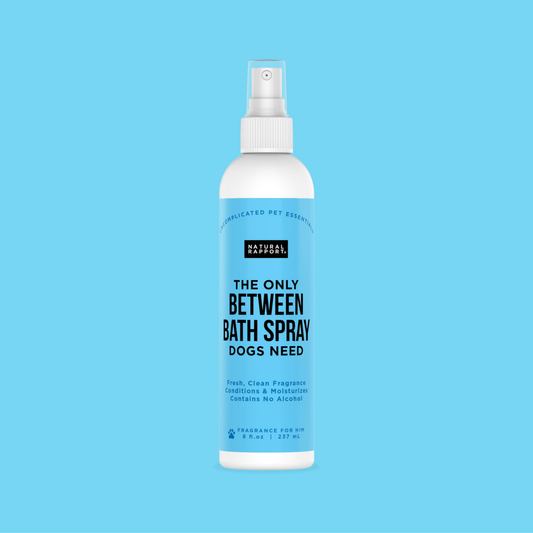 Natural Rapport - The Only Between Bath Spray Dogs Need - Amber & Sandalwood: 8 ounce