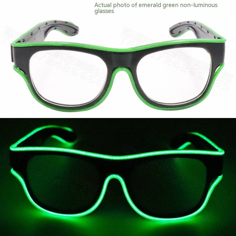 USB Charging Wireless Luminous Glasses