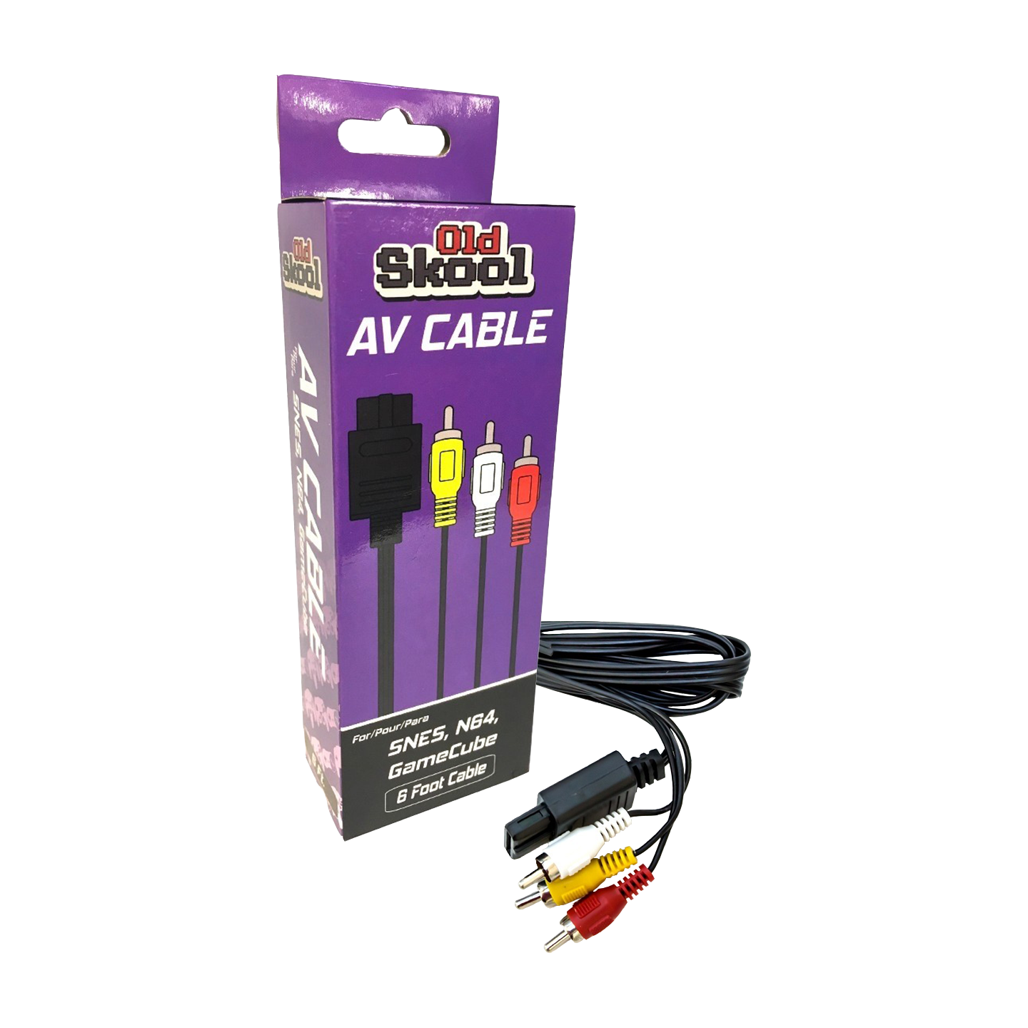 Old Skool - SNES, N64, GCN AV Cable (Retail)