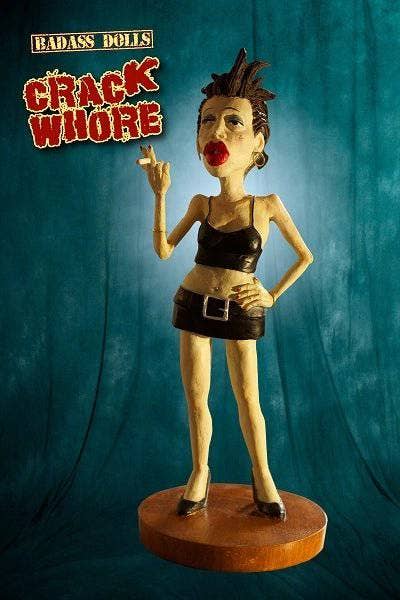 Full Moon Features - Crack Whore Badass Dolls Statue