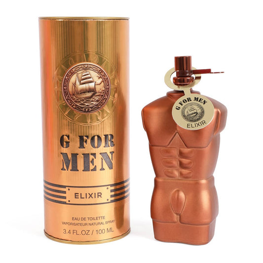 MYS Wholesale Inc - G For Men Elixir Natural Spray Cologne For Men