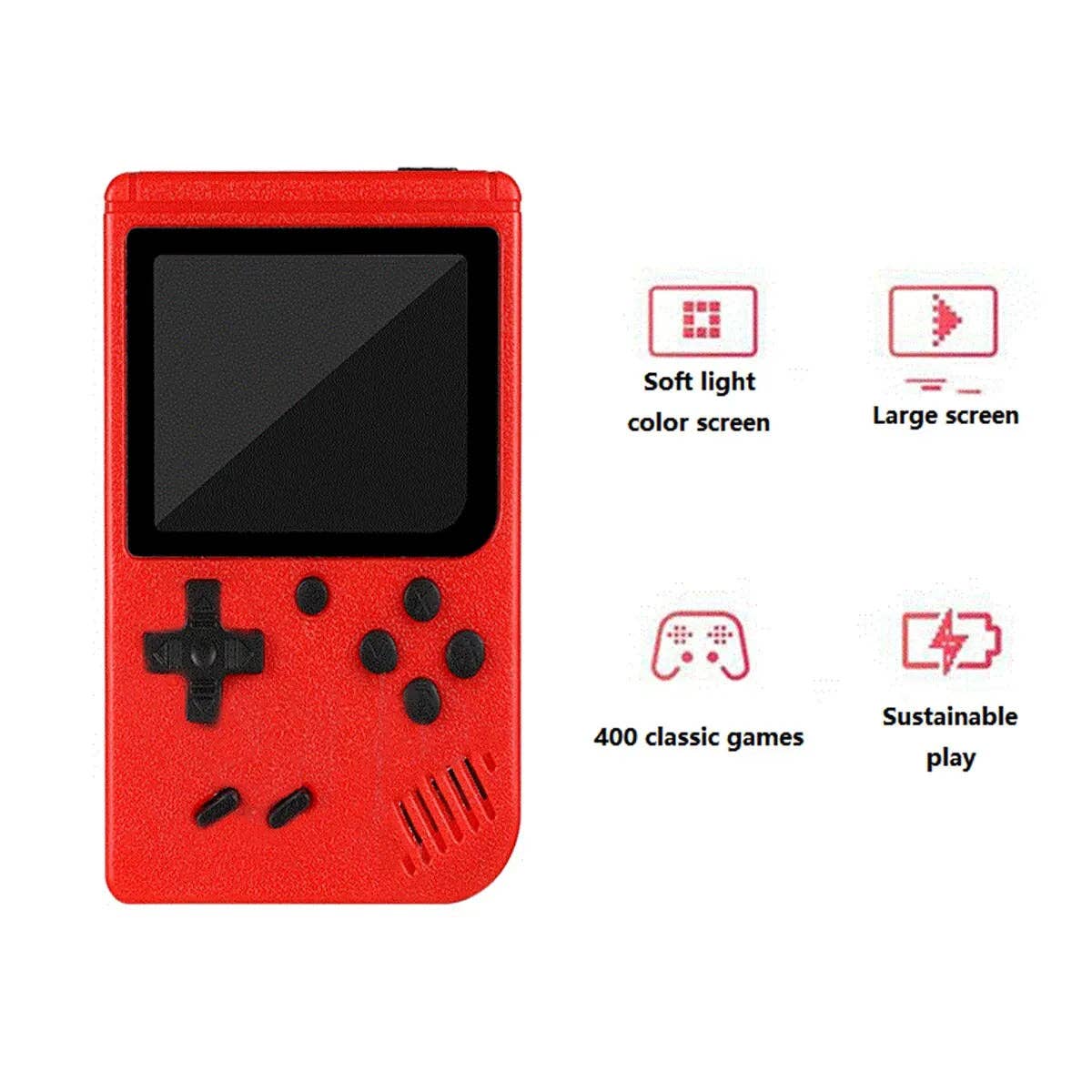 Toyarina - Retro Classic Handheld Game Console in bulk: Assorted / Single edition