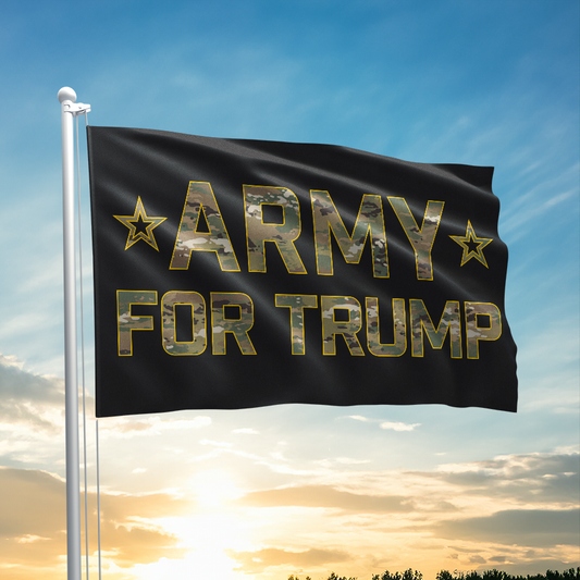 I Love My Freedom - Army For Trump - Flag