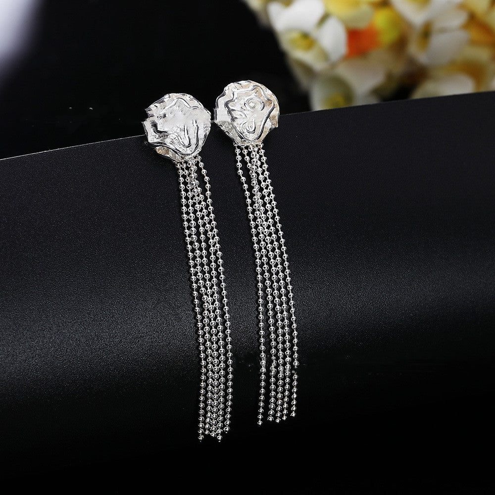 Women's Vintage Rose Beads Earrings