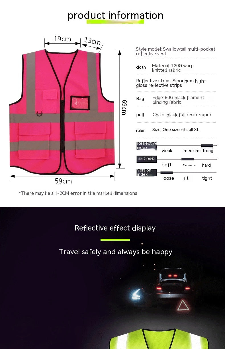 Safe Night Walking Reflective Vest