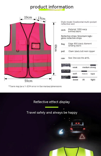 Safe Night Walking Reflective Vest