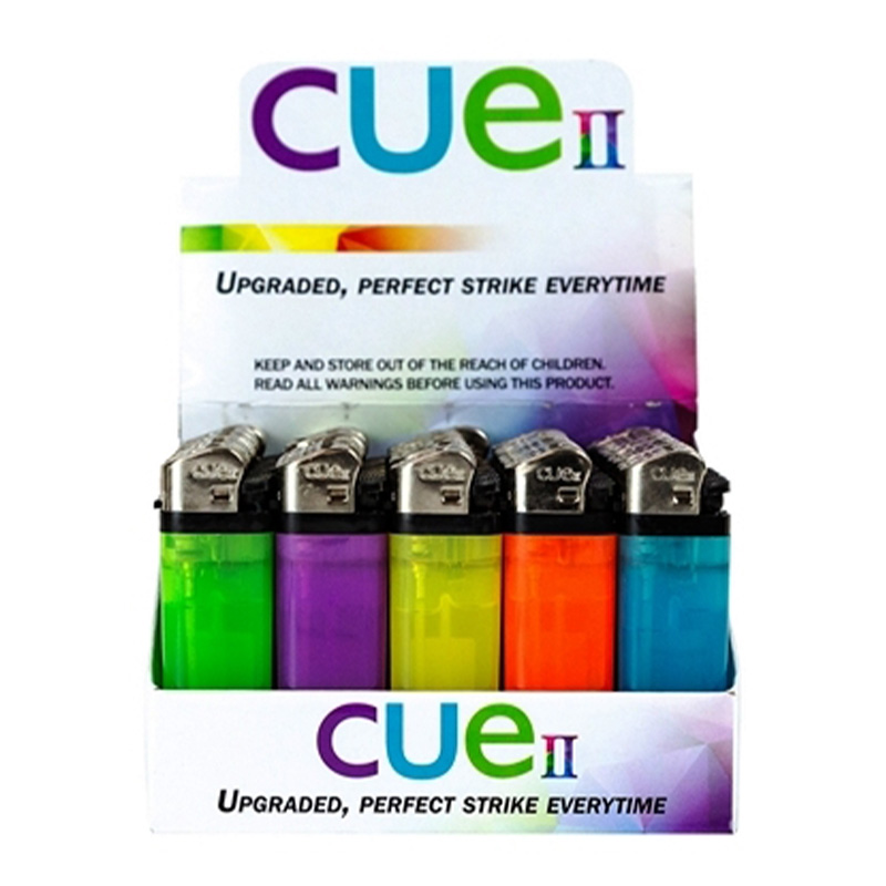 MFGRUS INC - Cue II Disposable Lighters+1 Free Air-Freshener