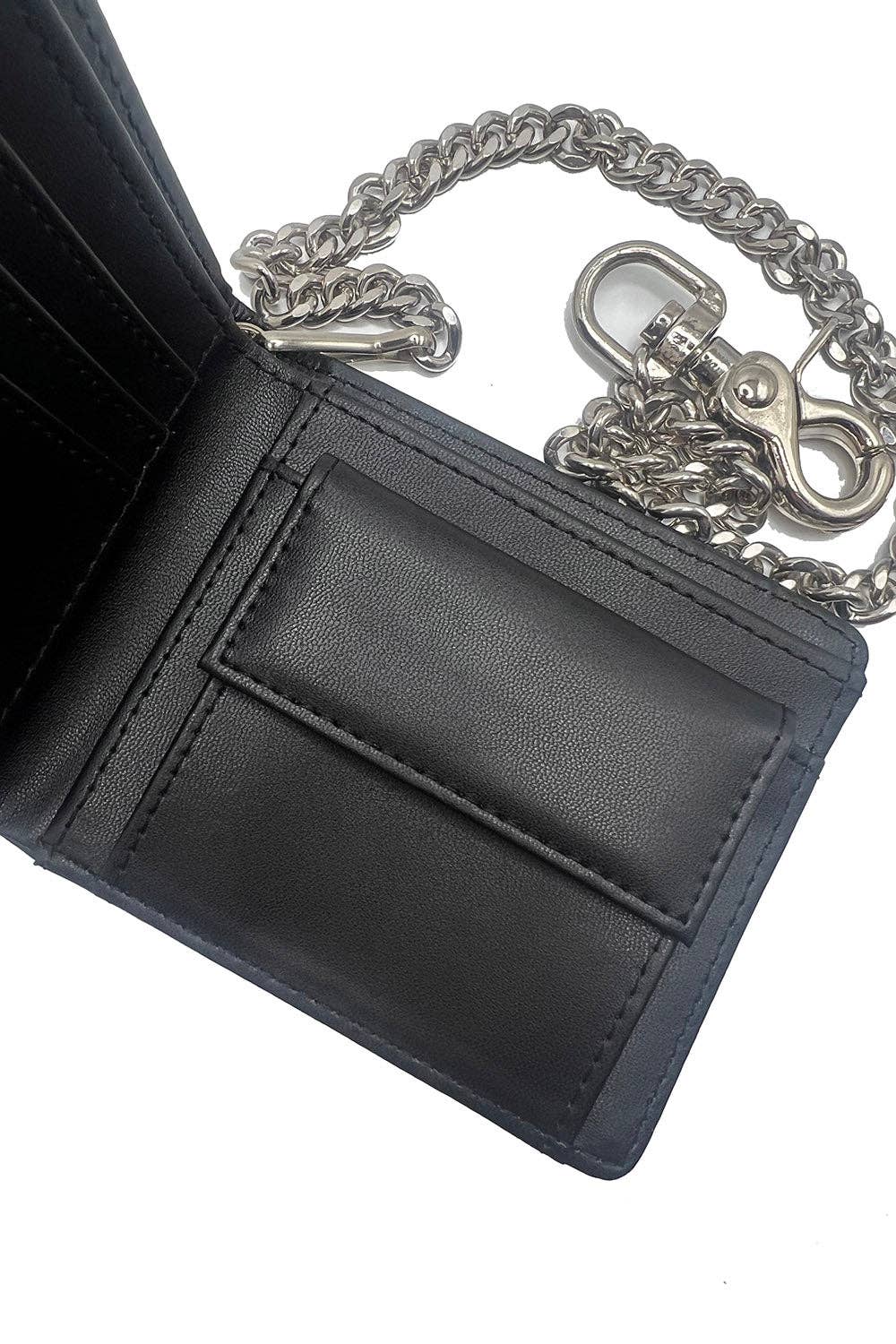vampirefreaks - Bat Emboss Bifold Wallet w/ Chain
