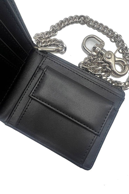 vampirefreaks - Bat Emboss Bifold Wallet w/ Chain