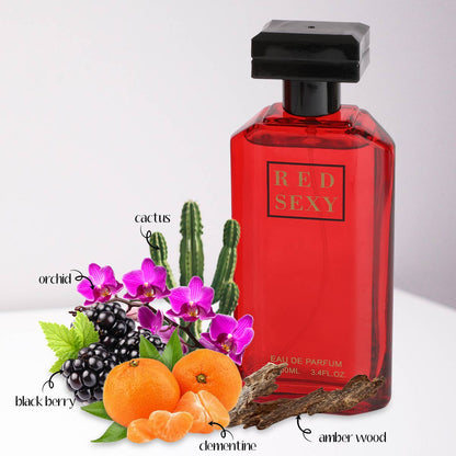 MYS Wholesale Inc - Red Sexy Spray Perfume Eau de Parfum For Women
