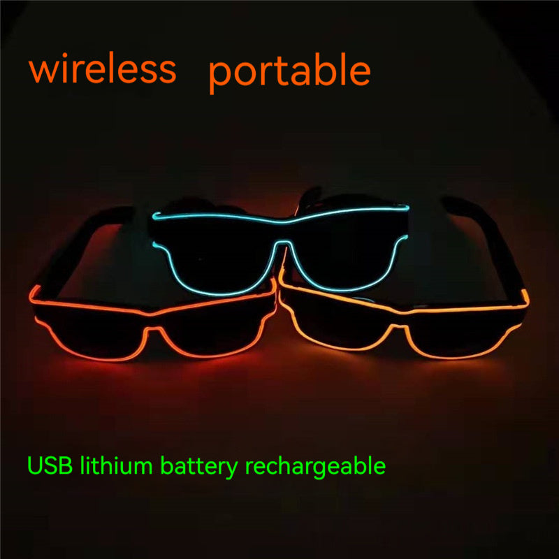 Luminescent Light Luminous Glasses Party Supplies