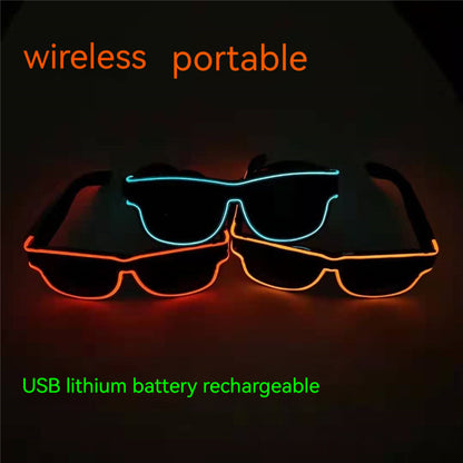 Luminescent Light Luminous Glasses Party Supplies