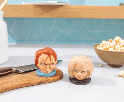 Toynk - Childs Play Chucky Bride Salt & Pepper Shaker Set