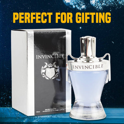 MYS Wholesale Inc - Invincible Spray Cologne Eau de Toilette For Men