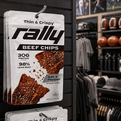 Rally Protein - Rally Beef Chips Salt & Pepper