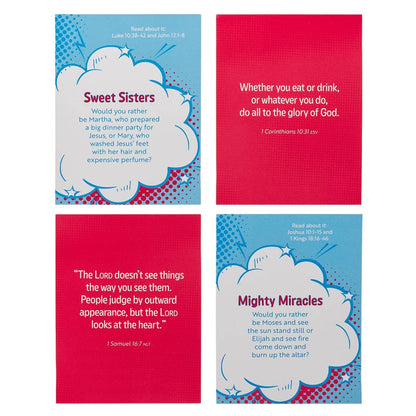 Christian Art Gifts - Conversation Starters for Families Would you Rather