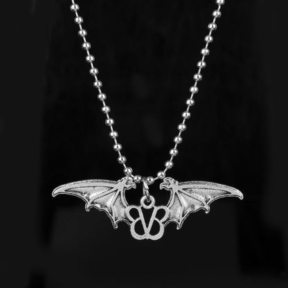 Rock band BVB logo necklace