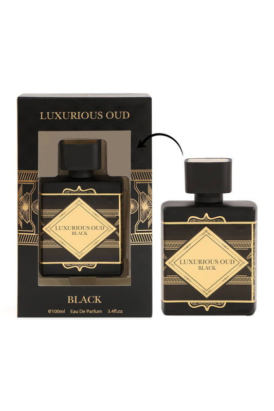 MYS Wholesale Inc - Luxurious Oud Black Perfume - Unisex Eau de Parfum 100ml