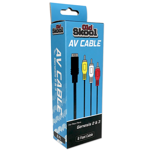 Old Skool - Genesis 2/3 AV Cable ##