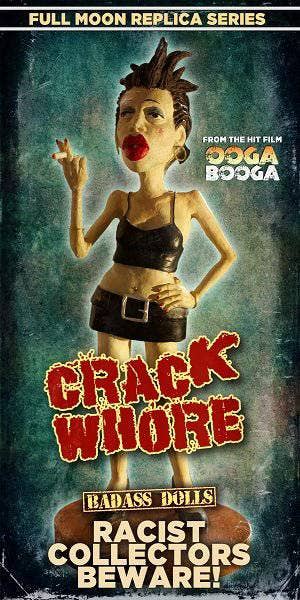 Full Moon Features - Crack Whore Badass Dolls Statue