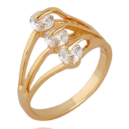 Simple Fashion Personality Zircon Ring