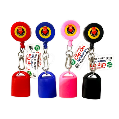 FRIZZALES - Silicone Lighter Holder with Retractable Cord Assortment- Blowout Price