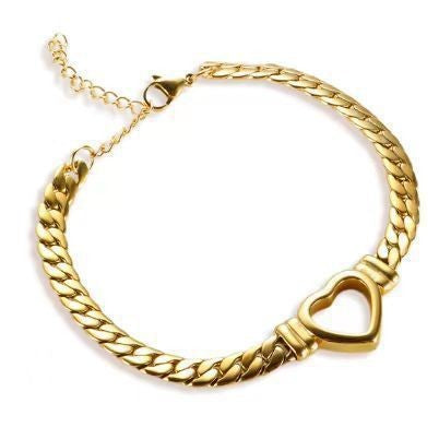 Fashion Women's Gold Cuban Necklace