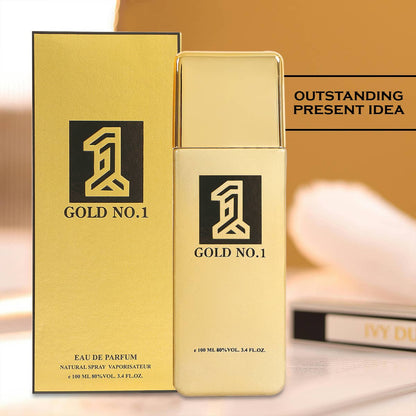 MYS Wholesale Inc - Gold No.1  Spray Cologne Eau De Parfum for Men