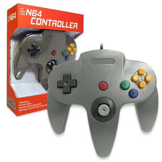 Old Skool - Nintendo 64 Controller Grey: Grey