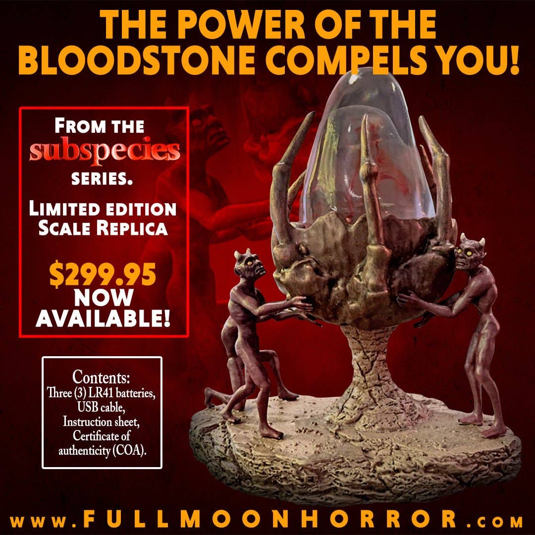 Full Moon Features - Subspecies: The Bloodstone - 1:1 Scale Prop Replica