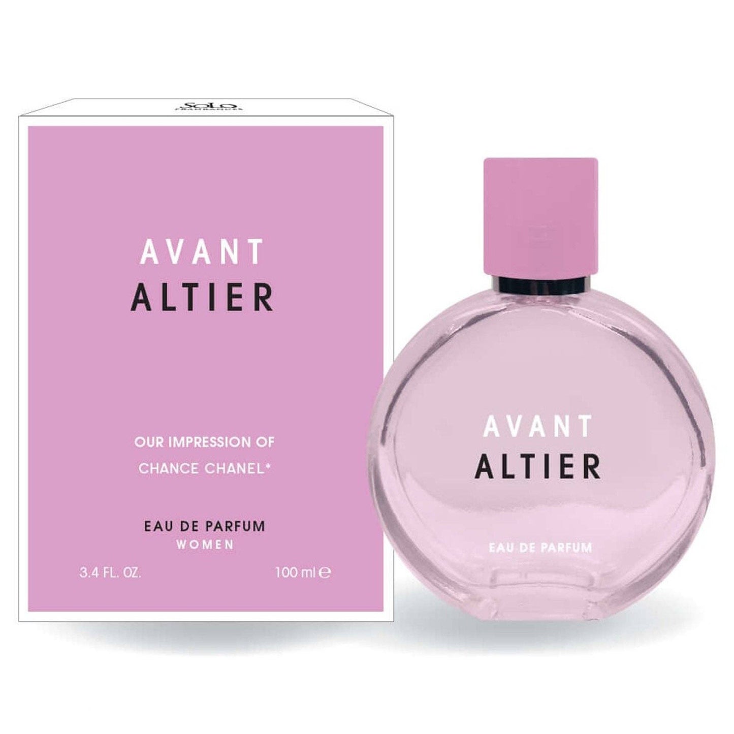 ShopBobbys - Avant Alier for Women, Impression of Chance Perfume, EAU DE PARFUM, 3.4 Ounces