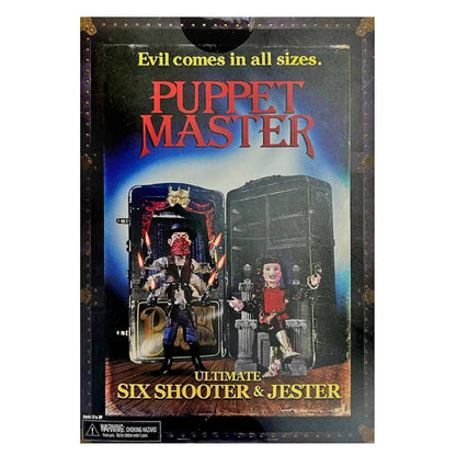 Full Moon Features - Puppet Master - 7” Scale Action Figures - Ultimate Six-Shooter & Jester 2-Pack