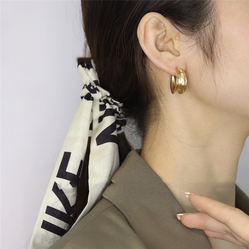 Simple Classic Commuter Earrings For Women