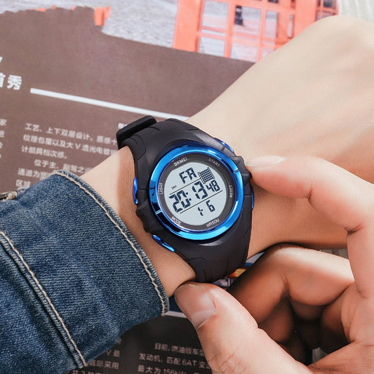 Dual-time Sports Student Electronic Watch Outdoor